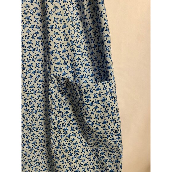 SpringTime Duster/Night wear Blue Floral Size Small - Picture 5 of 7